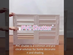 Προσαρμόσιμο μέγεθος PVC Casement WindowsΗλεκτρικό Upvc Awning παράθυρο με τζάμια