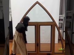 Θερμική ρήξη Αλουμινίου Casement παράθυρα Προσαρμοσμένο προϊόν Fiberglass Filscreen