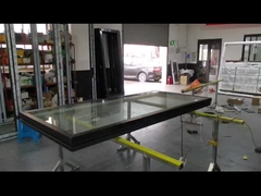 Ηλεκτρικό Αλουμίνιο Φρέμα οροφής Προσαρμοσμένο Αλουμίνιο Κουρδισμένη οροφή παράθυρα μοντέρνα